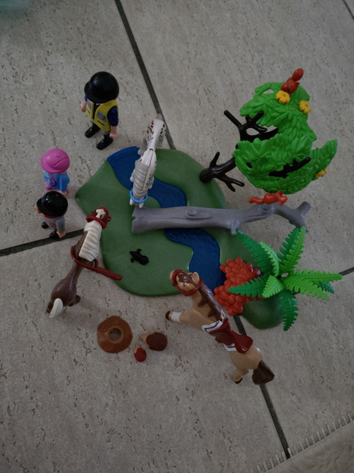 Playmobil Country paarden en ruiters set, Kinderen en Baby's, Gebruikt, Complete set, Ophalen of Verzenden, Country