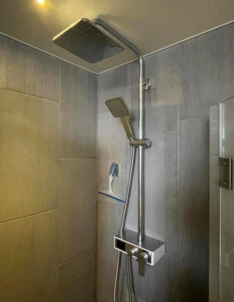 Luxe thermostatische douche met LED display – complete set, Ophalen, Zo goed als nieuw