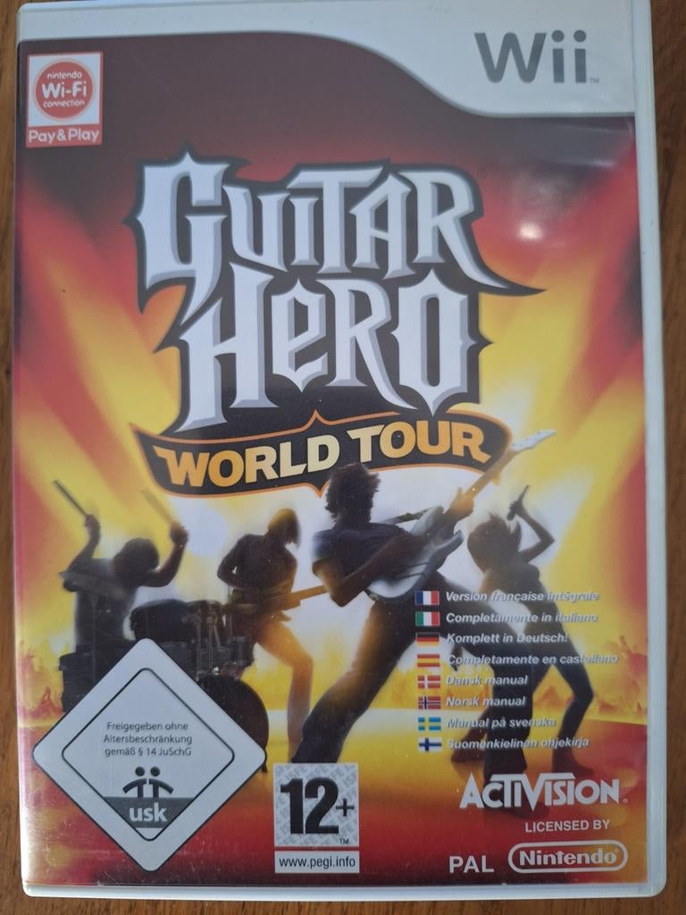 Guitar Hero World Tour - Wii (PAL), Muziek, Gebruikt, Eén computer, Ophalen of Verzenden