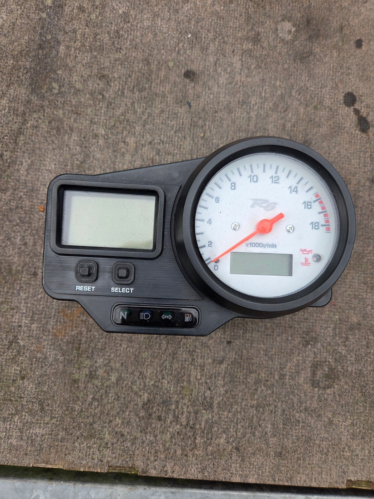 Tellerunit Yamaha R6 01-02, Ophalen of Verzenden, Gebruikt