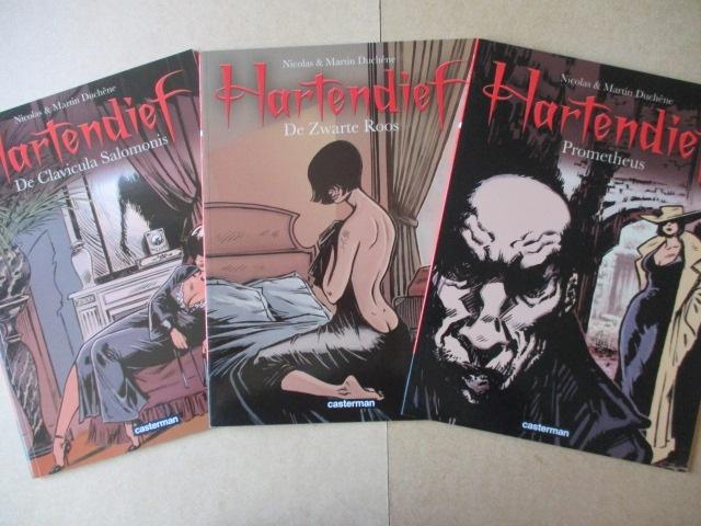 w0131 hartendief 1 t/m 3, Eén stripboek, Ophalen, Gelezen