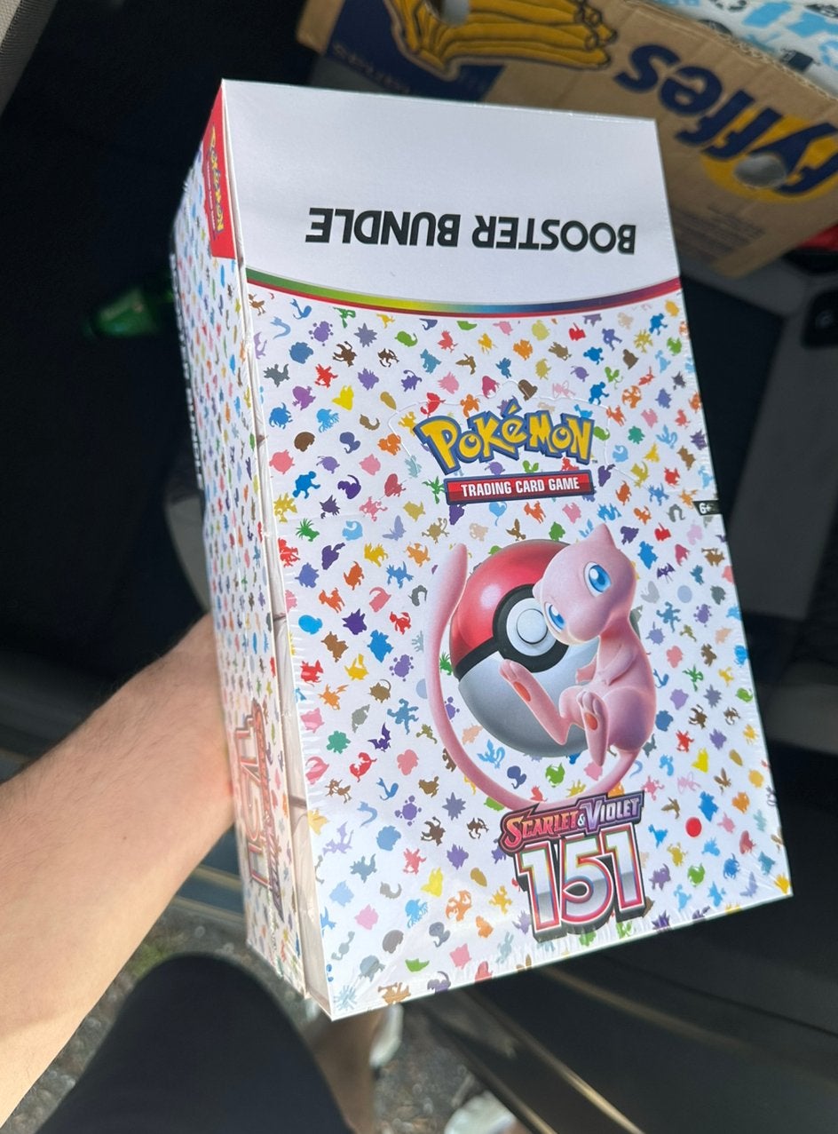 151 boosterbundle display (SEALED), Ophalen of Verzenden, Zo goed als nieuw, Boosterbox