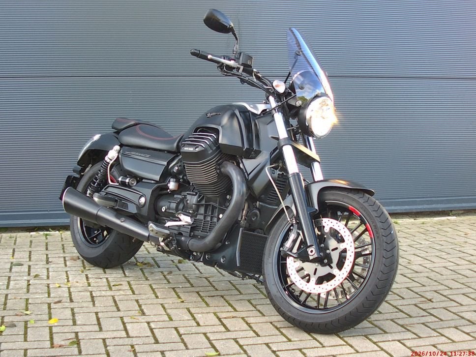 MOTO GUZZI Audace 2015 Cruiser ABS mat zwart UNIEK, 2 cilinders, Motorrijbewijs A, Bedrijf, Onbekend