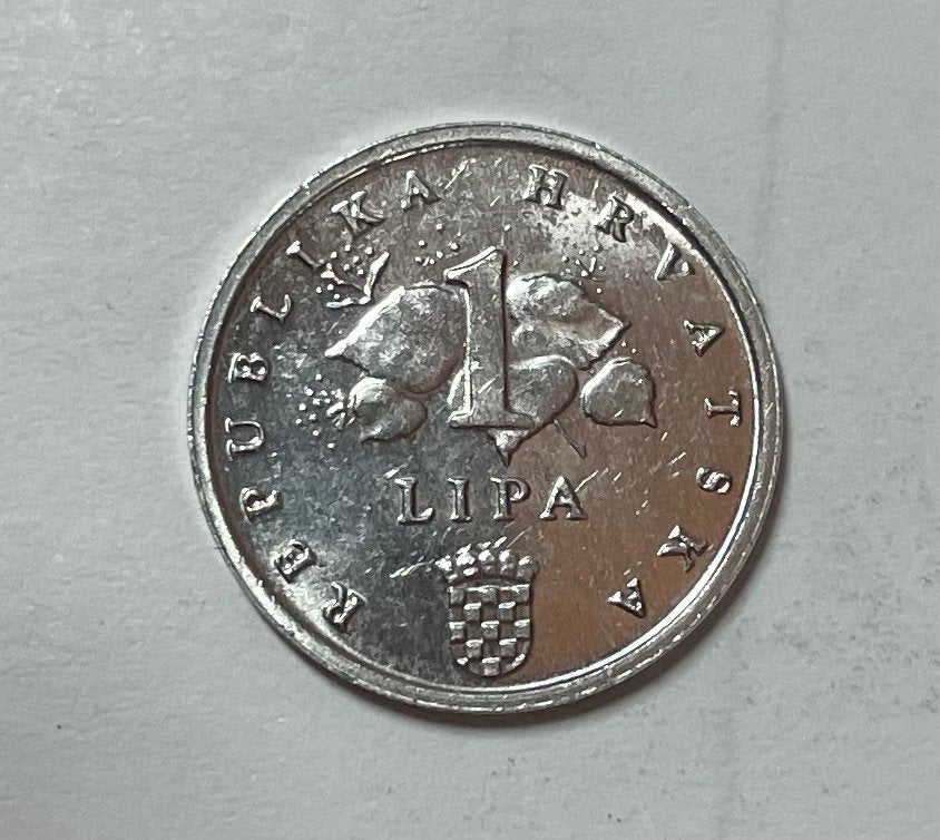 1 lipa Kroatië 1993, Ophalen of Verzenden, Overige landen