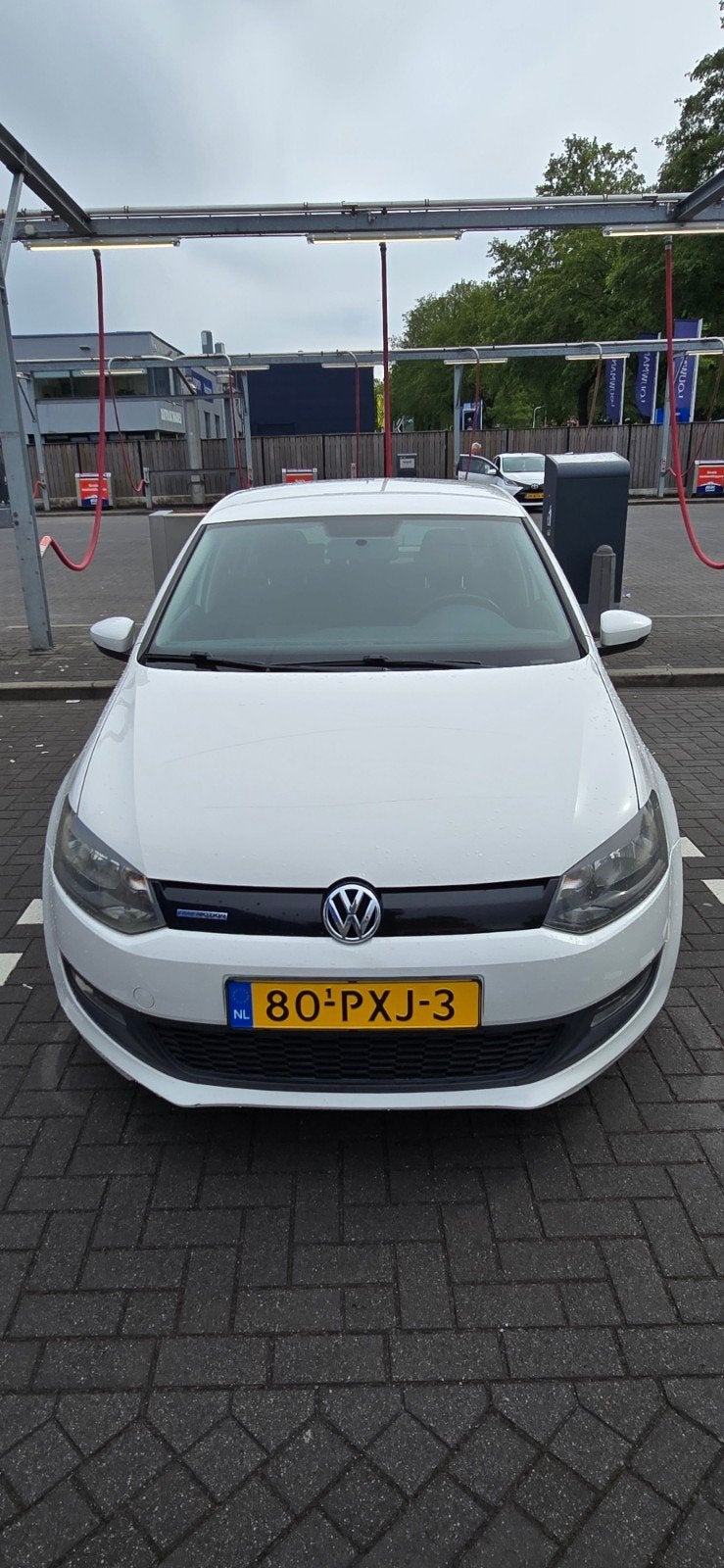 Volkswagen Polo 1.2 TDI 55KW BM 2011 Wit, Auto's, Voorwielaandrijving, Euro 5, 74 pk, Zwart
