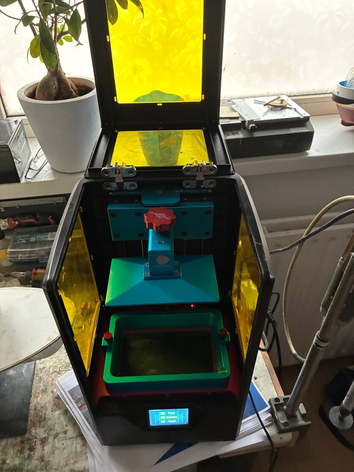 Anycubic Photon S Resin 3D-printer, Computers en Software, 3D Printers, Ophalen, Gebruikt, Resin/Hars
