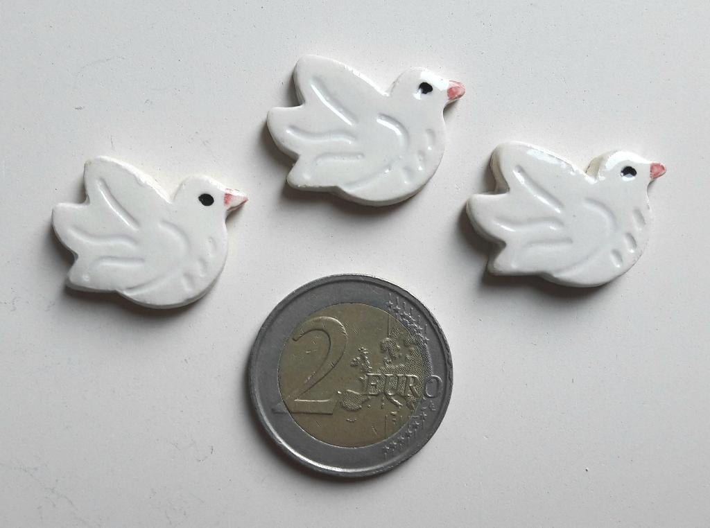 Mozaïek steentjes handgemaakte keramiek duifjes, O1, Verzenden, Handgemaakt, Dieren, Nieuw
