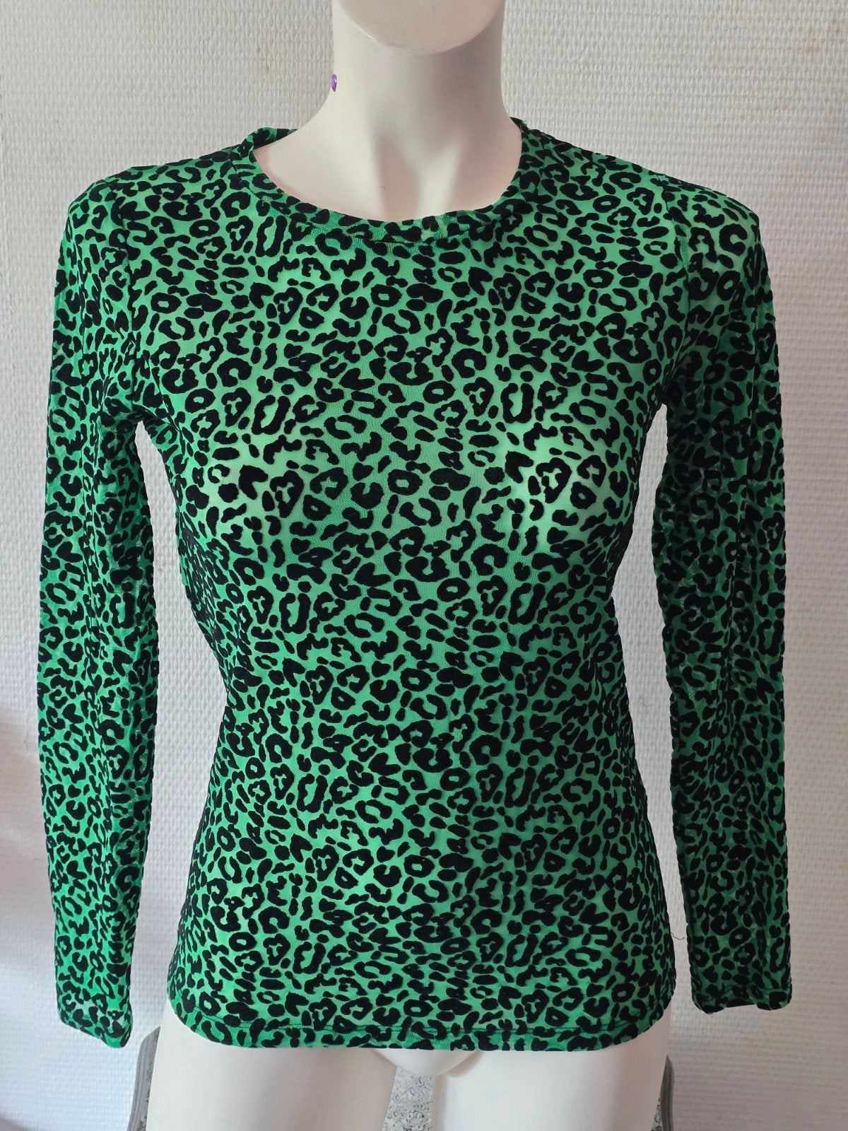 Seven Sisters dames trui met luipaardprint maat  S, Kleding | Dames, Maat 38/40 (M), Seven Sisters, Ophalen of Verzenden, Gedragen