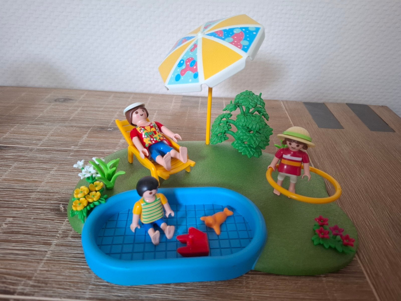 Playmobil 4140 grasveld met zonnende moeder en twee kinderen, Ophalen of Verzenden, Zo goed als nieuw