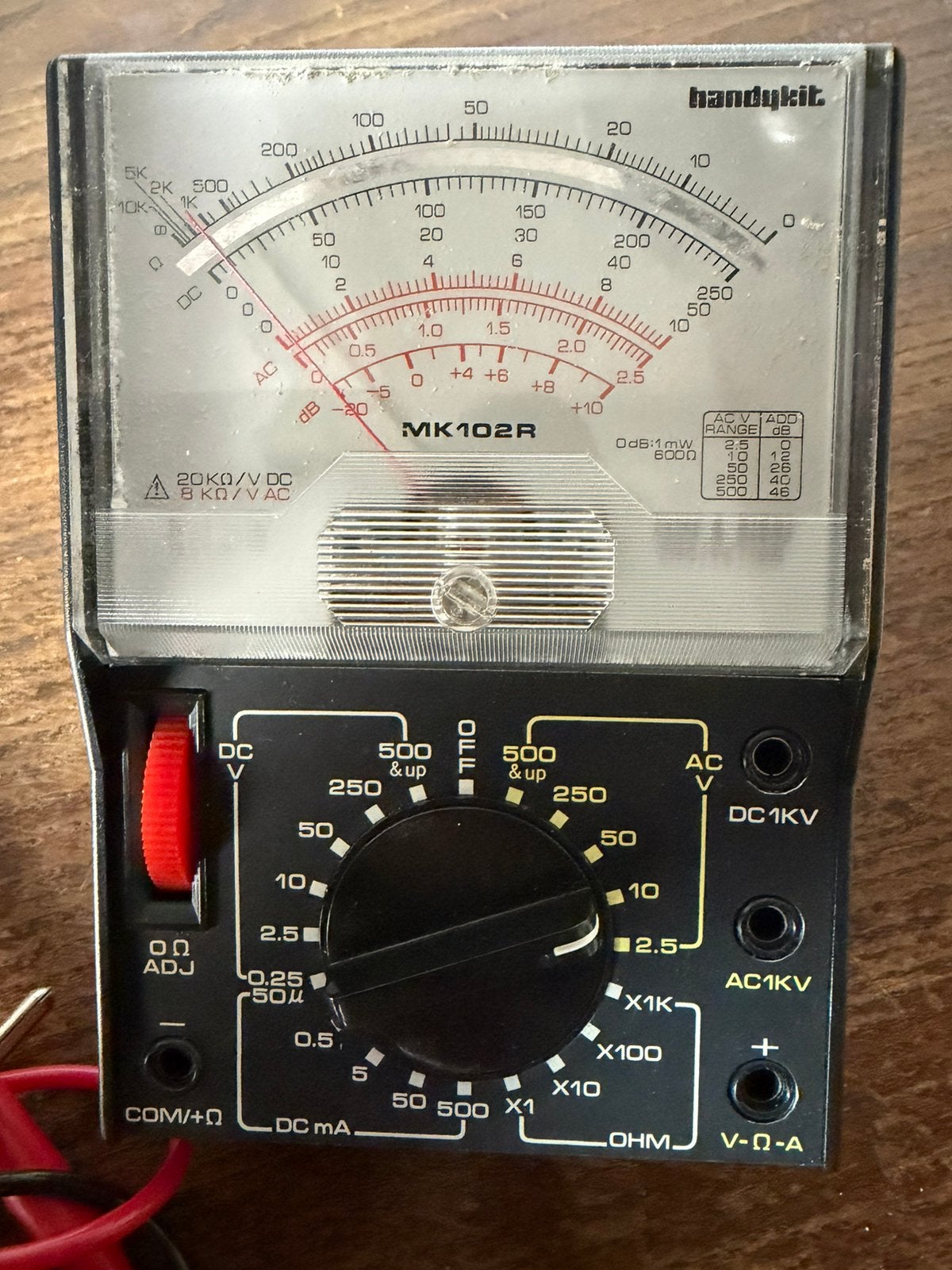 Handtkit MK 102 R universeelmeter, Ophalen of Verzenden, Zo goed als nieuw