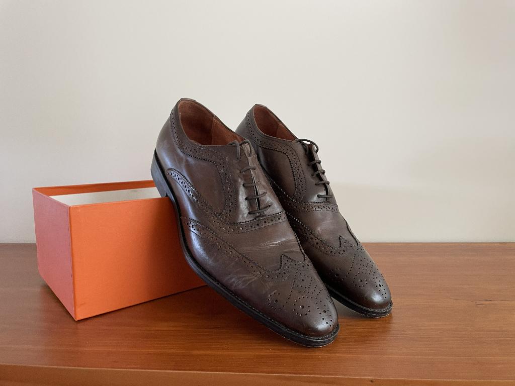 Sir Edward schoenen - patinated dark brown mt 47, Kleding | Heren, Schoenen, Ophalen, Bruin, Overige typen, Zo goed als nieuw