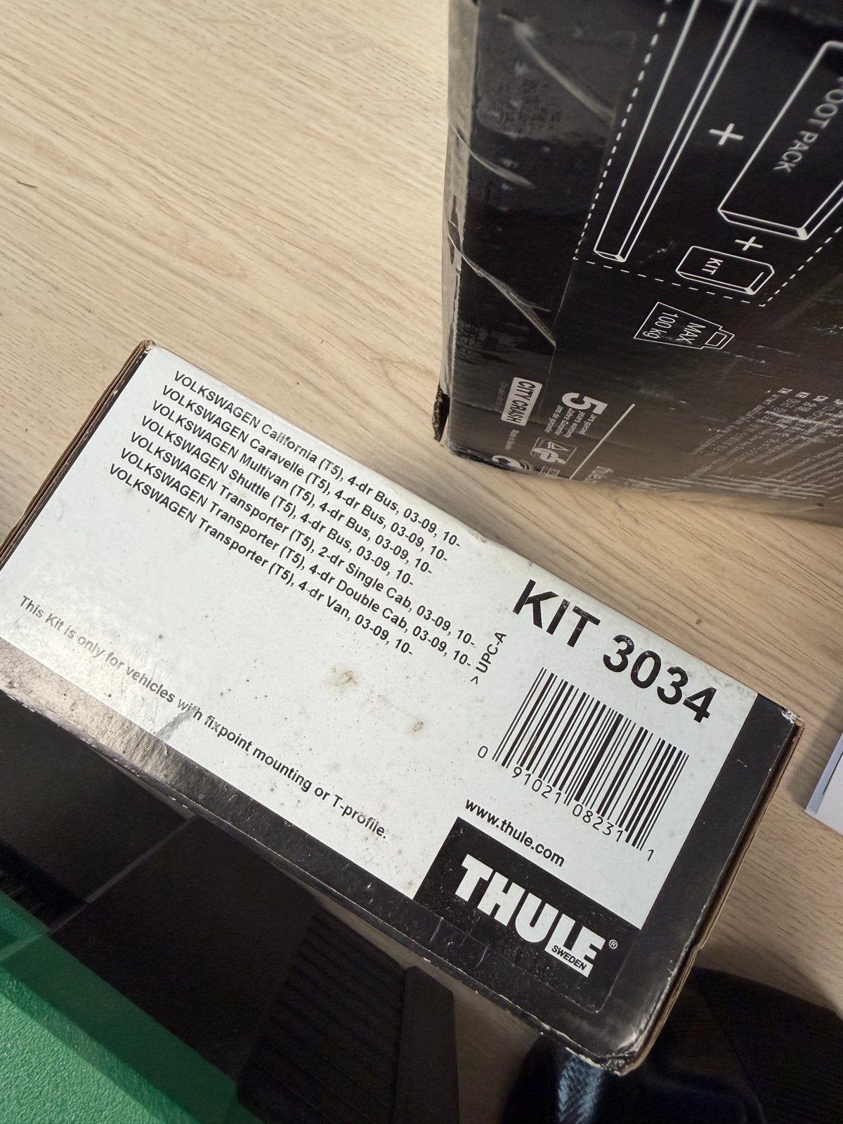 Thule Kit 3034 voor VW Transporter/Multivan/Caravelle, Ophalen of Verzenden, Nieuw