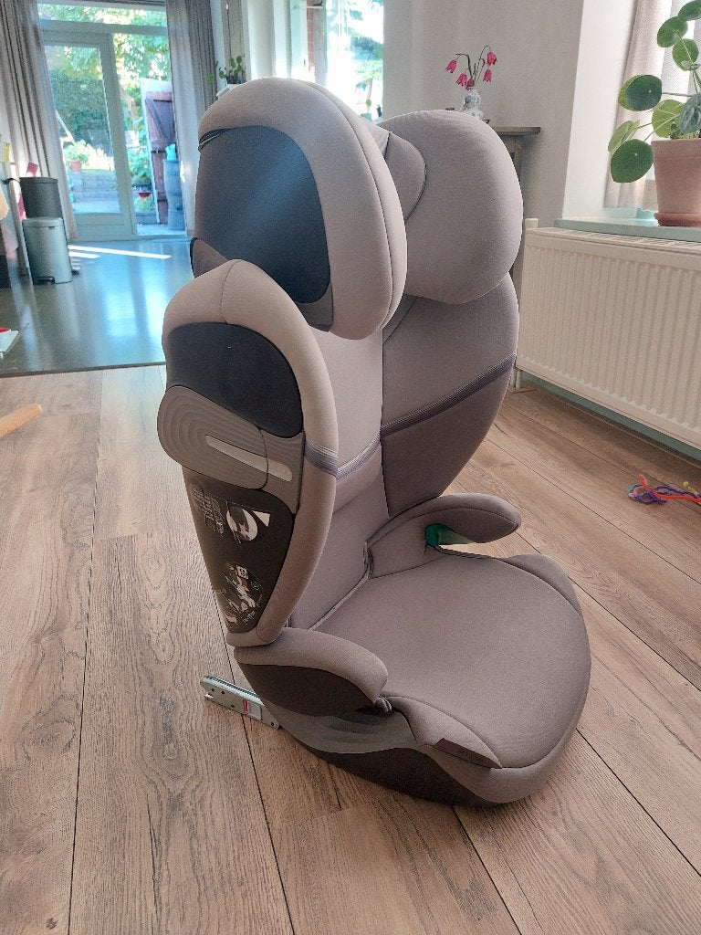 Cybex Solution S2 i-Fix autostoel 100-150cm, Gebruikt, 15 t/m 36 kg, Verstelbare rugleuning, Isofix