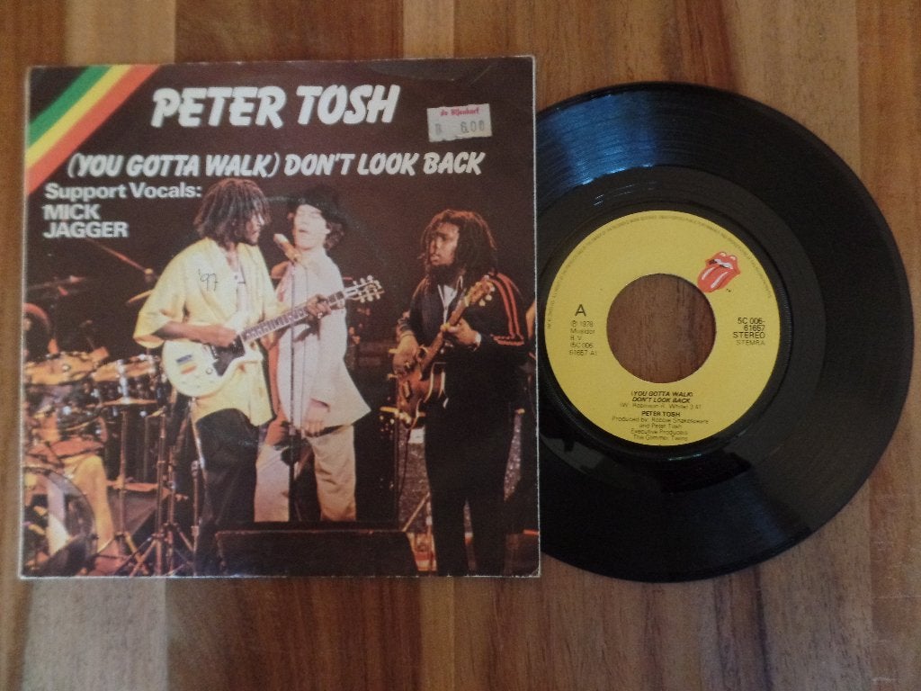 single  Peter Tosh - (You Gotta Walk) Don't Look Back, Ophalen of Verzenden, Gebruikt, 7 inch, Reggae en Ska