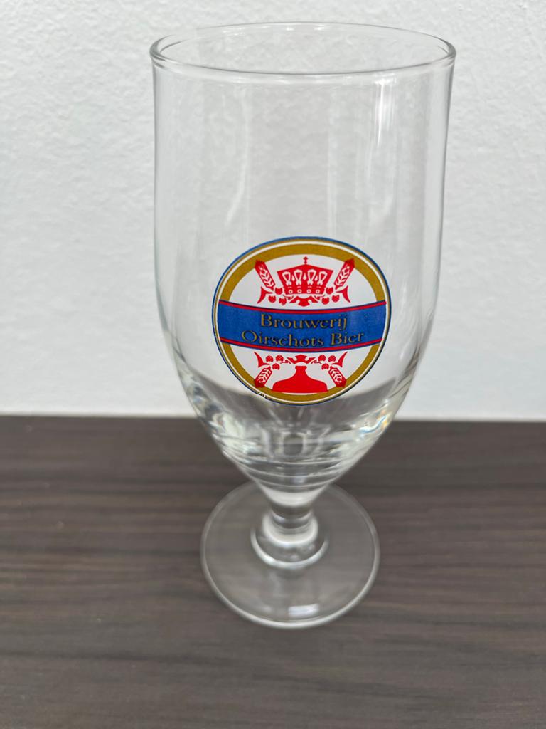 Oud bierglas Brouwerij Oirschots Bier, Verzamelen, Ophalen of Verzenden, Zo goed als nieuw, Glas of Glazen, Overige merken