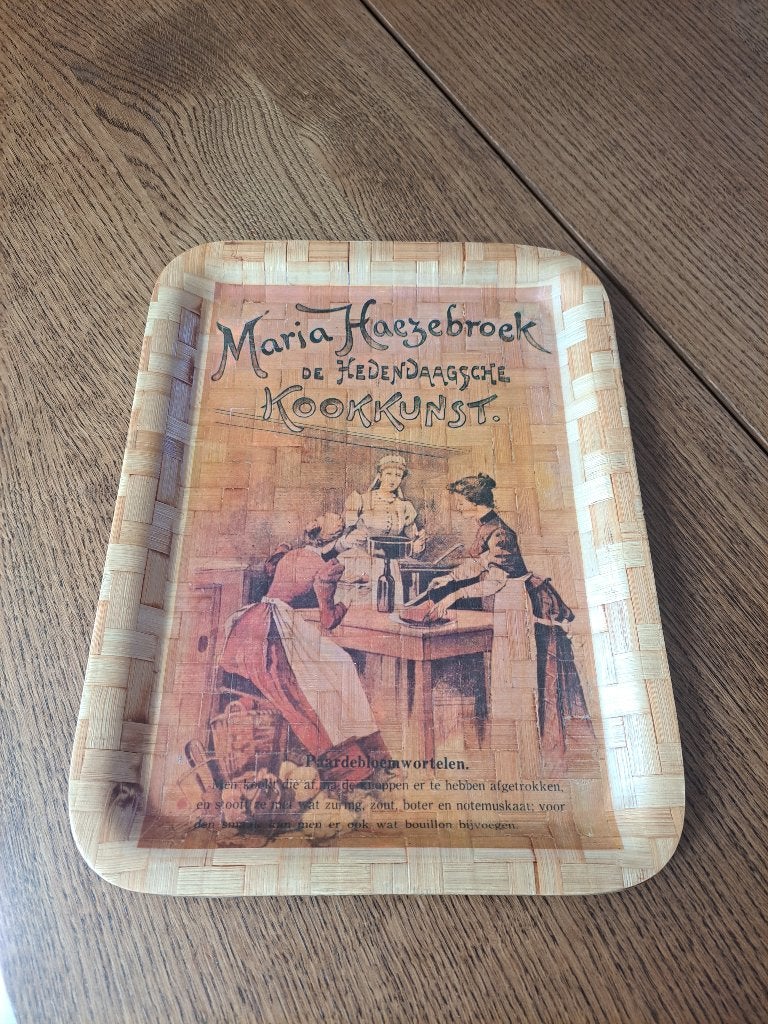 Maria  Haezebroek dienblad, Huis en Inrichting, Overige materialen, Gebruikt, Ophalen of Verzenden, Dienblad