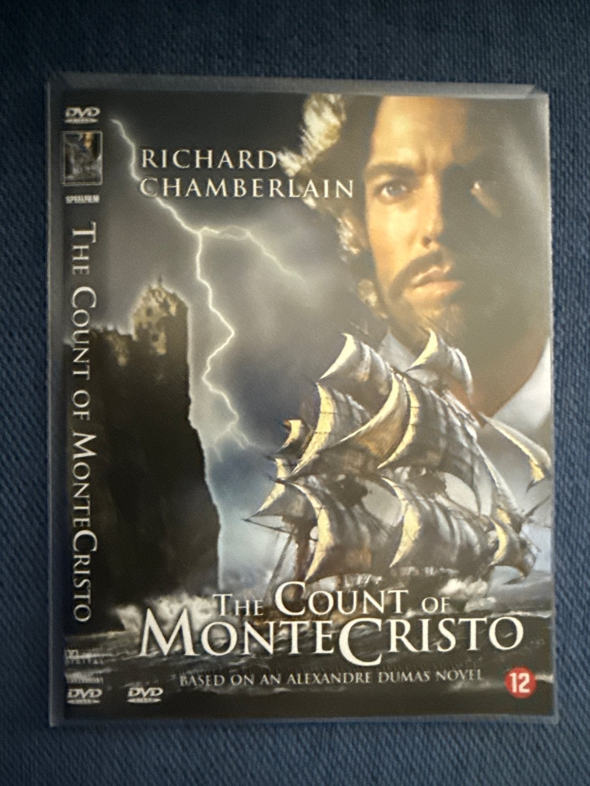 The Count of Monte Cristo DVD - Richard Chamberlain, Engels, Historisch of Kostuumdrama, Nederlands, Ophalen of Verzenden