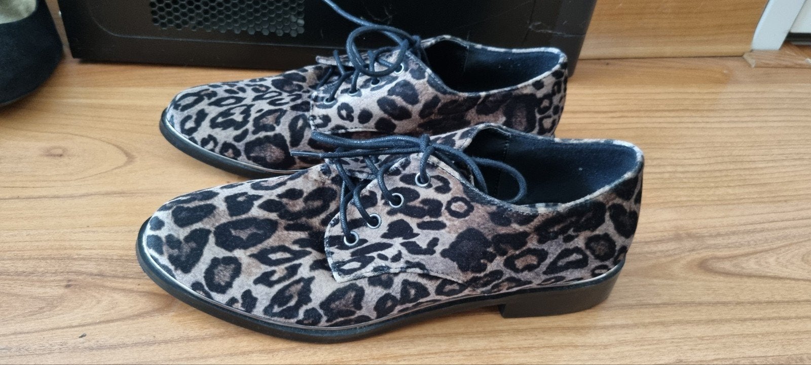 nieuwe luipaard schoenen, 39 voor party, la Strada. laag, Bruin, Nieuw, Dansschoenen, Ophalen of Verzenden