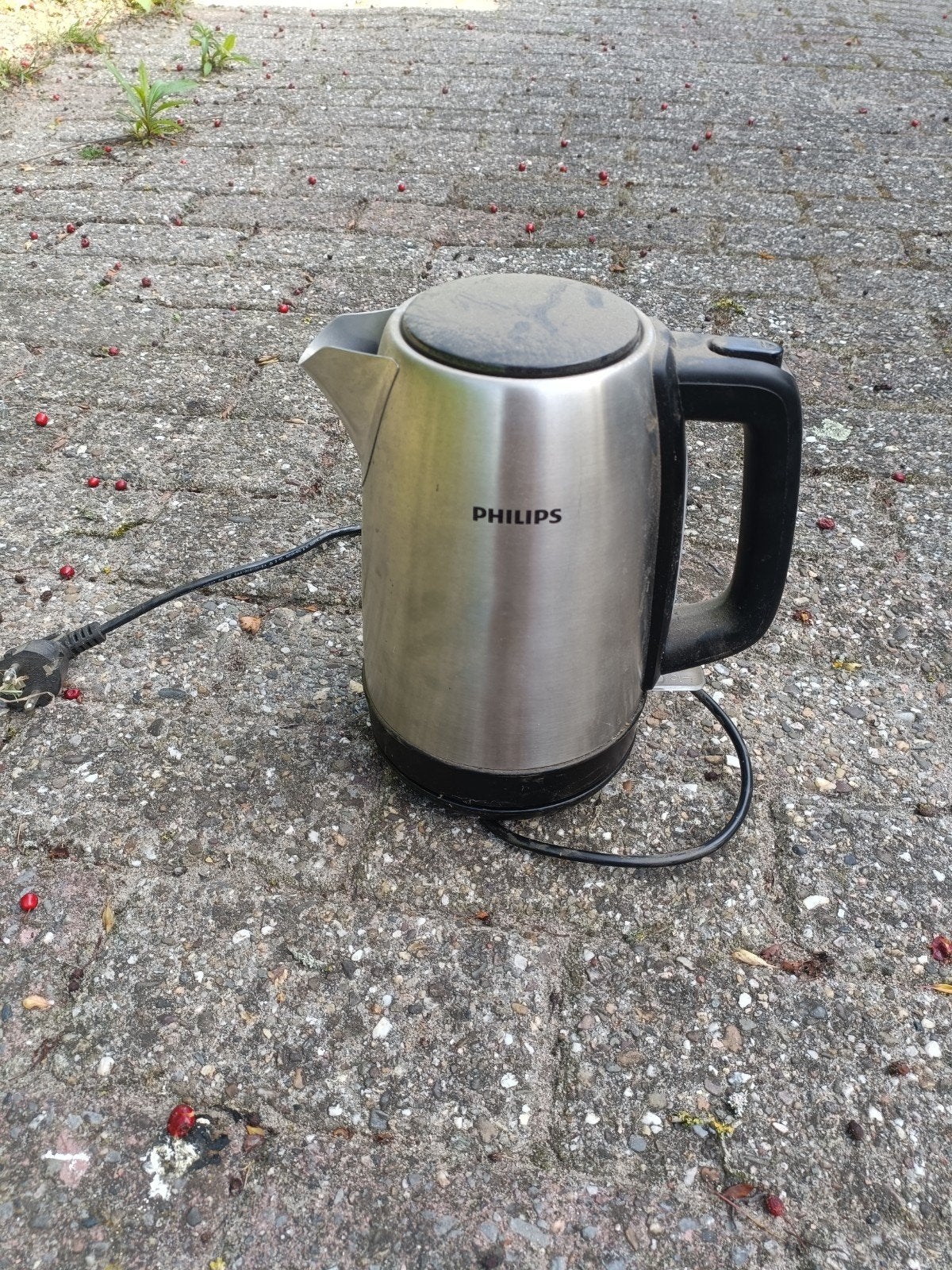 Stoffige Philips waterkoker - Ideaal voor stal of werkplaats, Ophalen