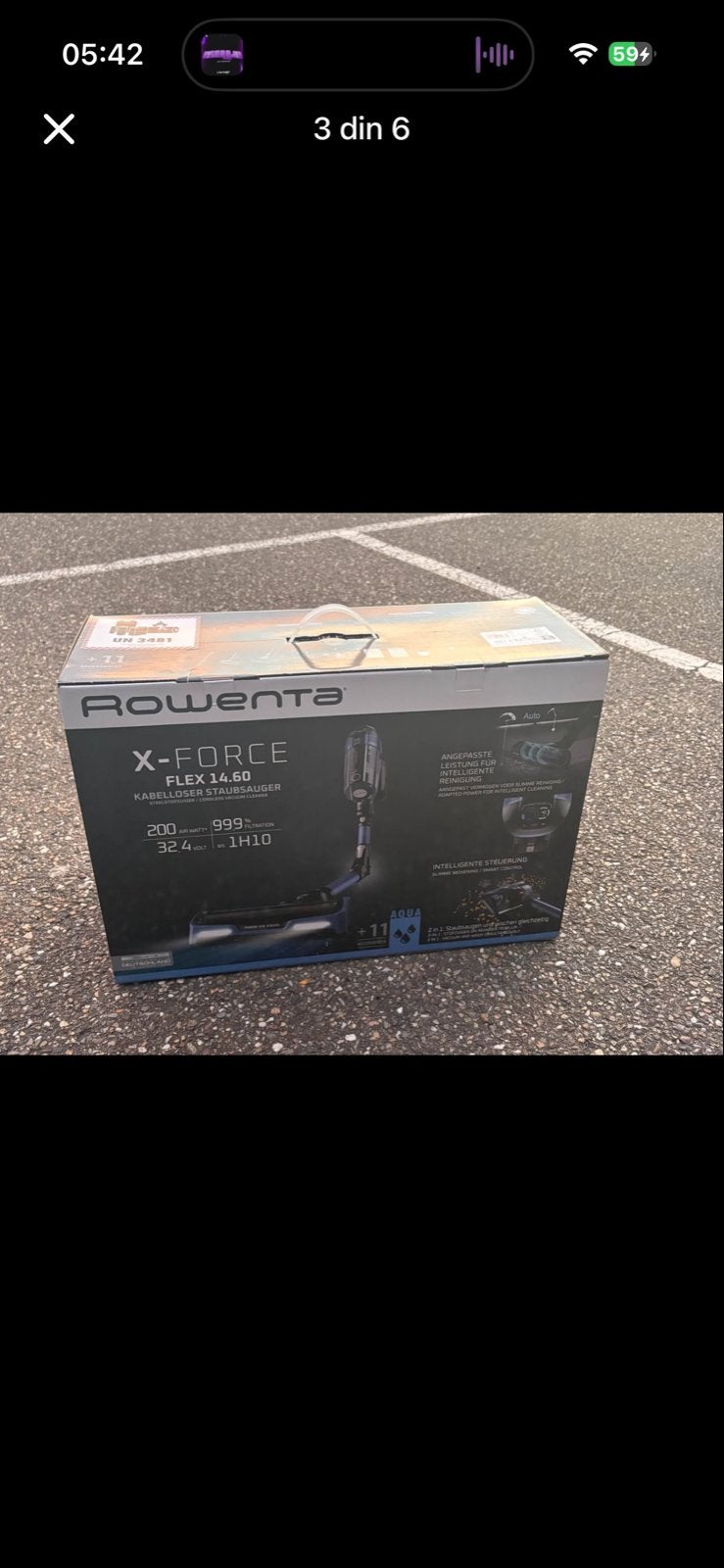 Nieuw Rowenta X-Force Flex 15.60 Draadloze Steelstofzuiger