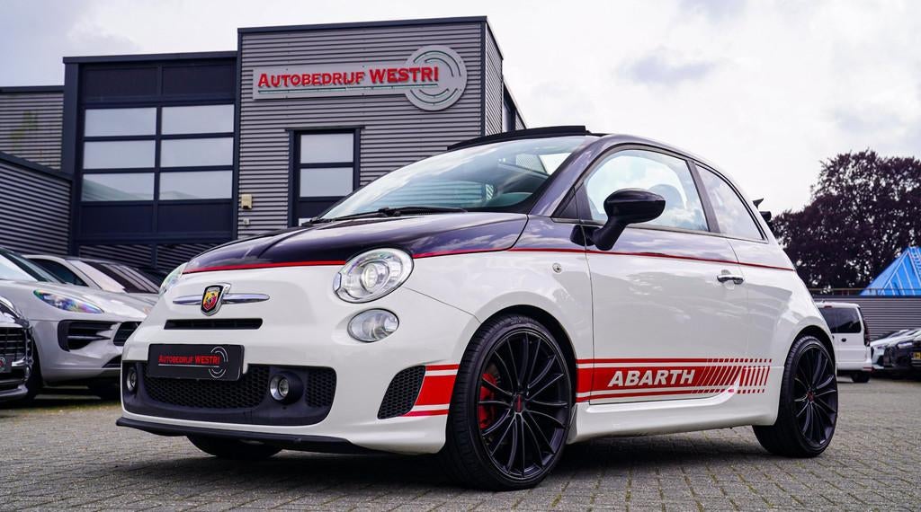 Fiat 500 C 1.4-16V Abarth | Novitec Velgen |200Pk | Esse-ess, Auto's, Euro 5, 15 km/l, Gebruikt, 4 cilinders