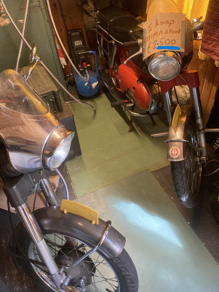 oldtimer brommer, Fietsen en Brommers, Brommers | Oldtimers, Ophalen, 3 versnellingen, Overige merken