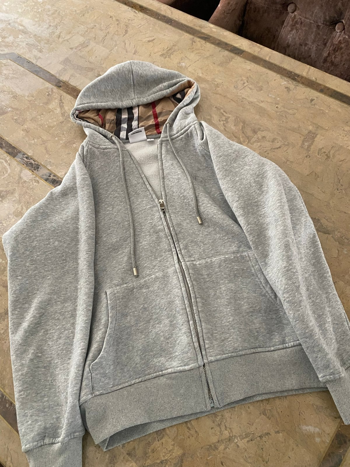 Burberry hoodie maat S, Kleding | Heren, Ophalen of Verzenden, Zo goed als nieuw, Maat 46 (S) of kleiner, Grijs