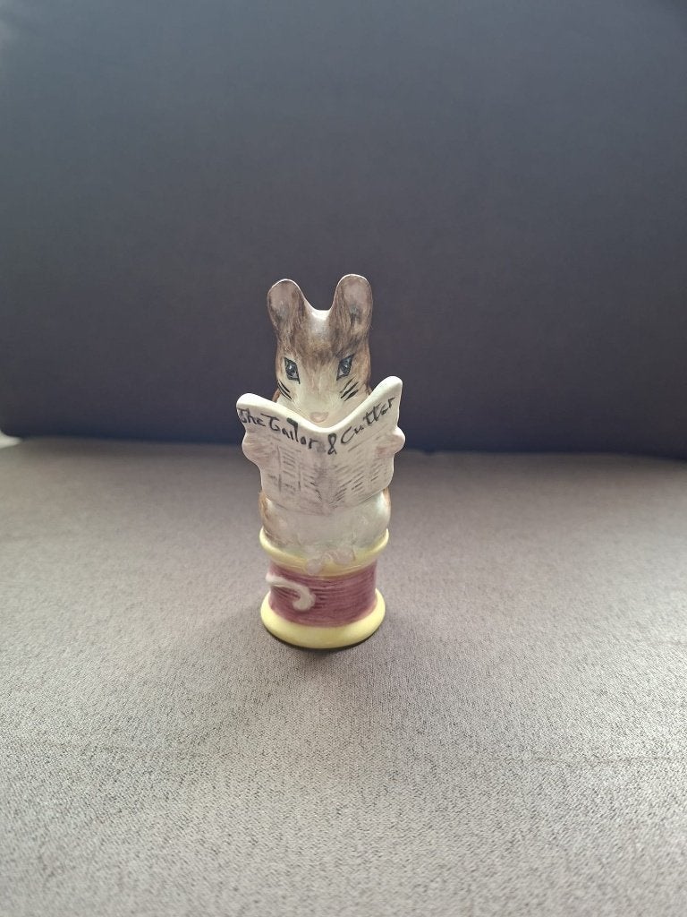 Beatrix Potter Tailor of Gloucester, Verzamelen, Beelden en Beeldjes, Ophalen of Verzenden, Gebruikt, Dier