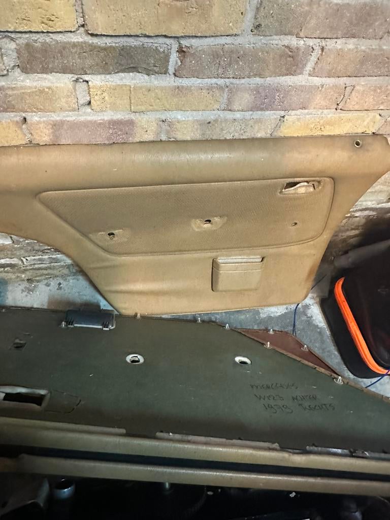 Mercedes w123 deur panelen, Ophalen of Verzenden, Deur