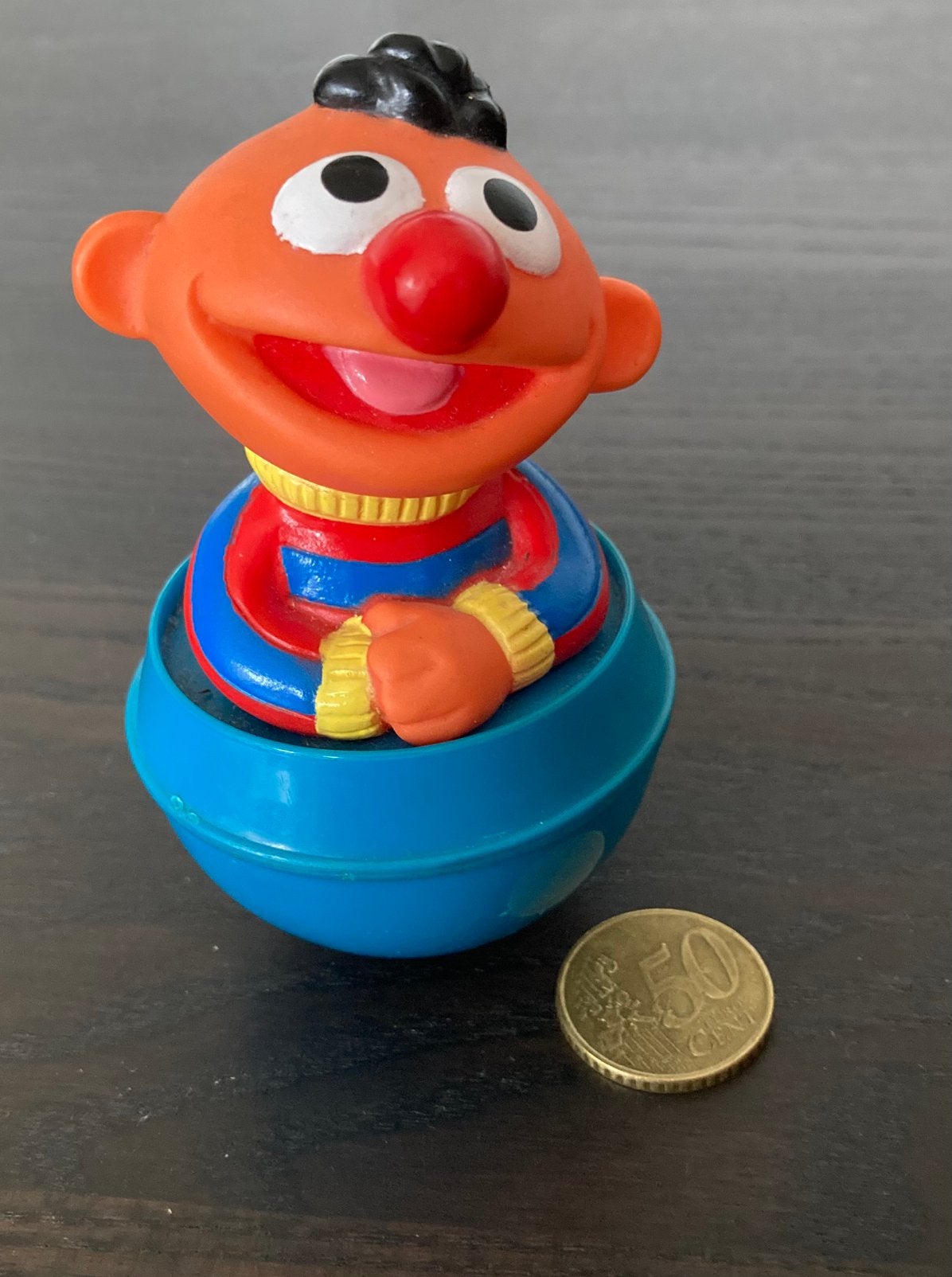 Vintage Ernie Sesamstraat tuimelaar, Ophalen of Verzenden, Gebruikt