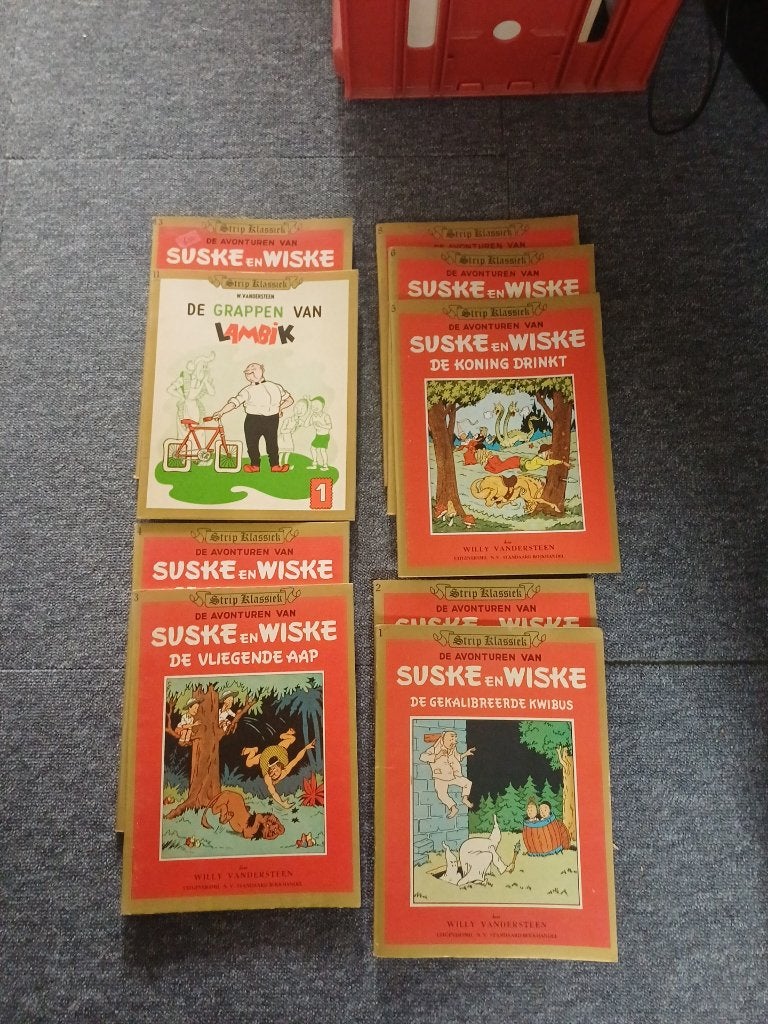 Suske en Wiske, Willy Vandersteen, Ophalen of Verzenden, Zo goed als nieuw, Meerdere stripboeken