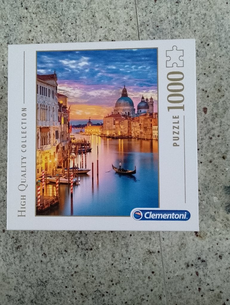 Clementoni Lighting Venice High Quality Collection 1000, Ophalen of Verzenden, 500 t/m 1500 stukjes, Gebruikt, Legpuzzel