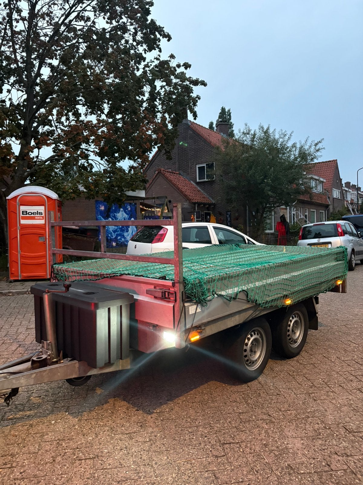 Aanhanger 2000kg, Ophalen, Gebruikt