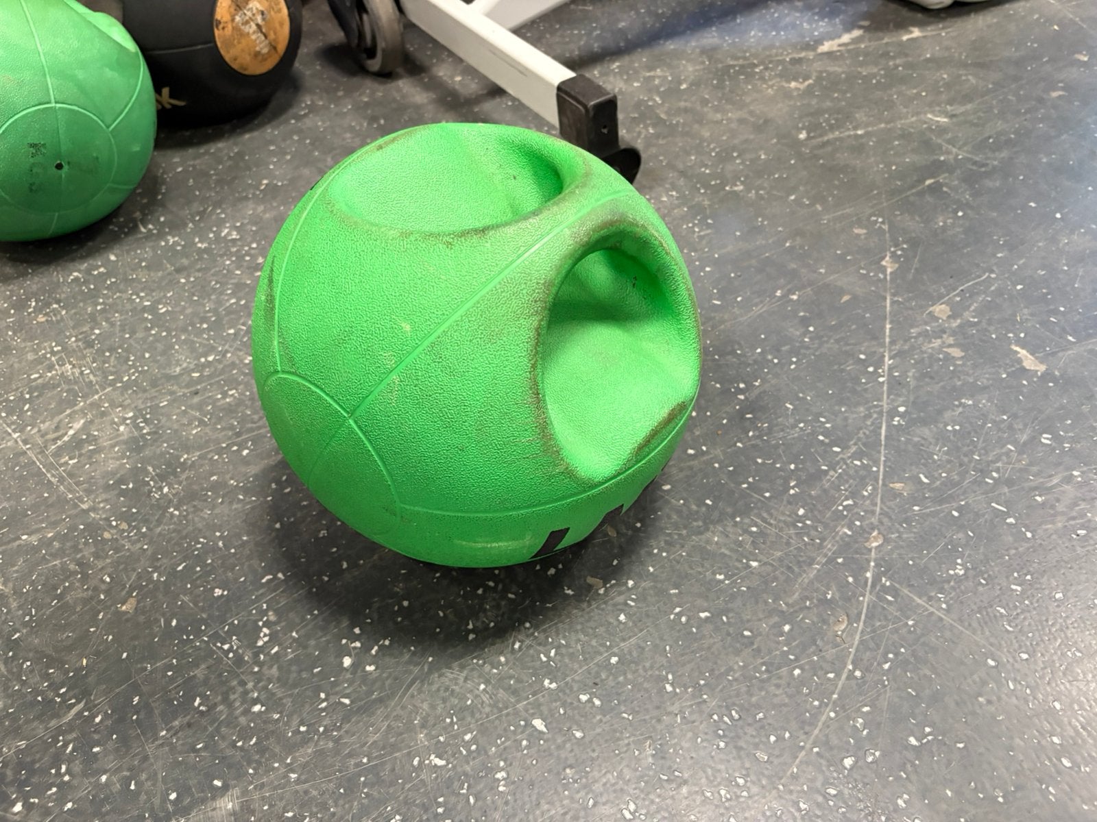 Lmx dubbel grip 7 kg medicine bal gewicht, 7 kg, Gebruikt, Ophalen of Verzenden, Bal