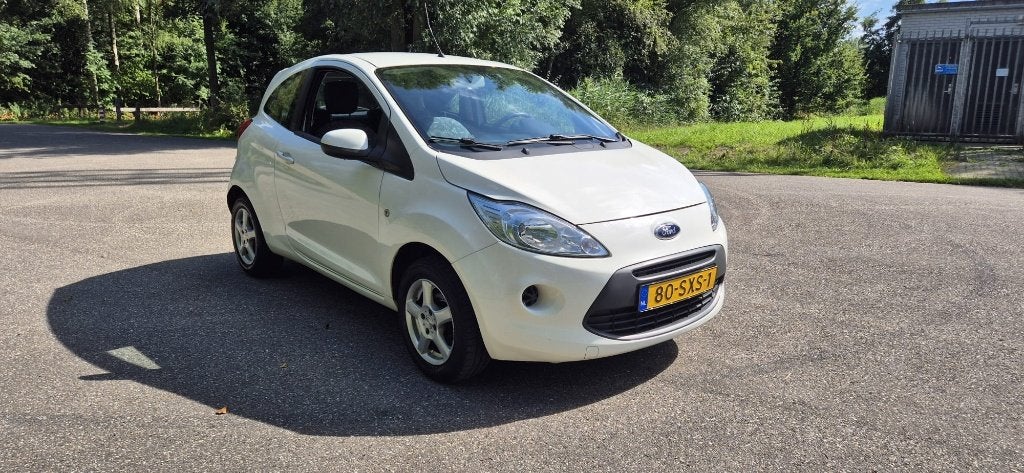 Ford Ka 1.2 69pk 2012 Wit, Voorwielaandrijving, Stof, 1242 cc, 4 cilinders