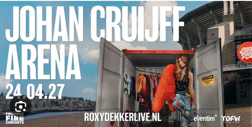 Gezocht: 2 roxy dekker tickets voor de ArenA, Twee personen
