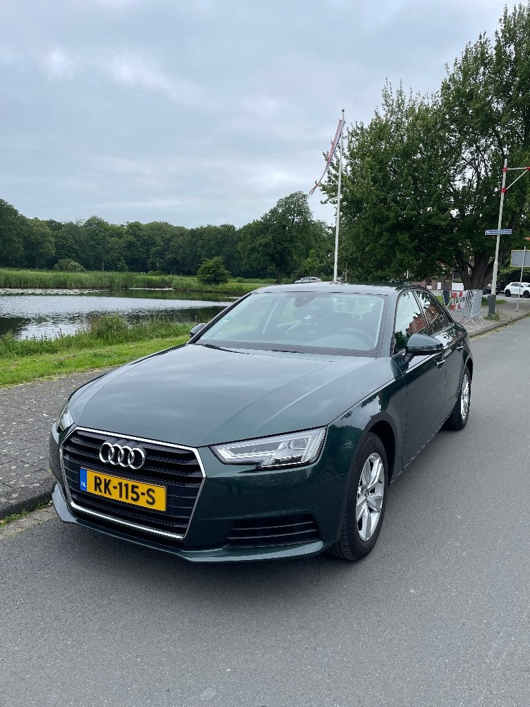Audi A4 2.0 Tfsi Ultra Mhev 190pk S Tronic 2017 Groen, Auto's, Audi, 1984 cc, A4, 75 €/maand, 1405 kg
