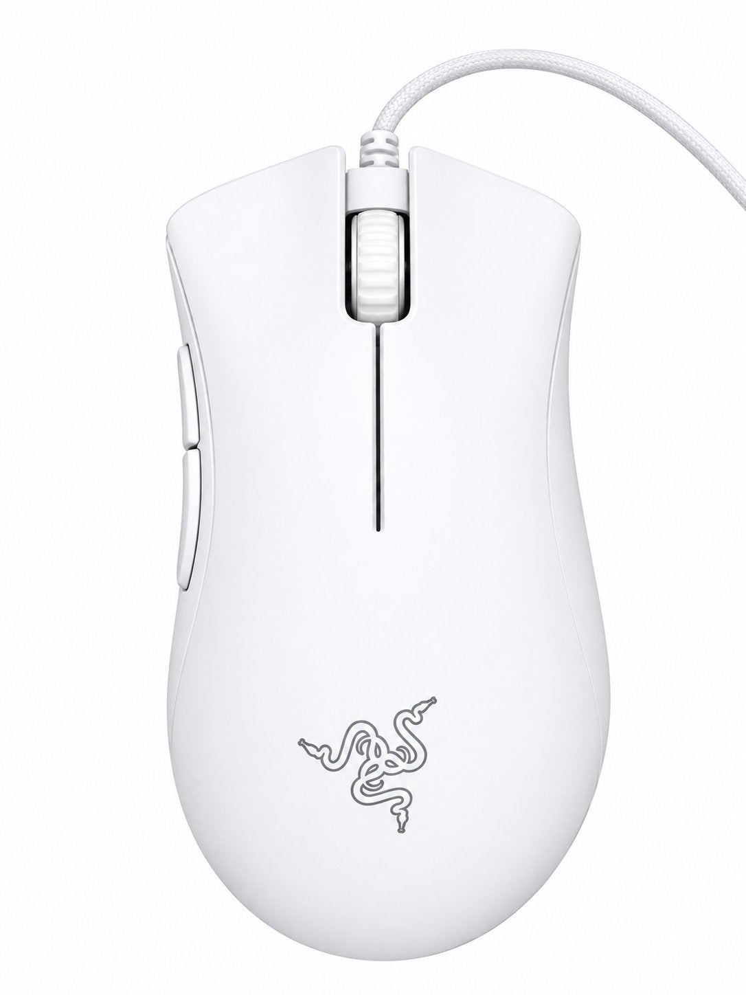 Razer DeathAdder Essential Gaming Muis – Wit, Computers en Software, Ophalen, Muis, Gebruikt, Gaming muis