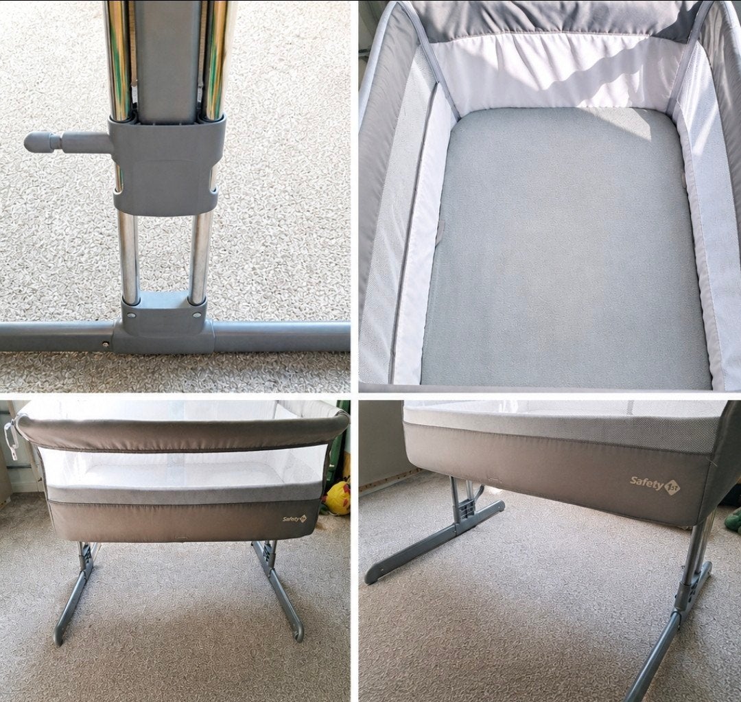 Safety 1st co-sleeper – netjes & compleet, Ophalen, Gebruikt, In hoogte verstelbaar