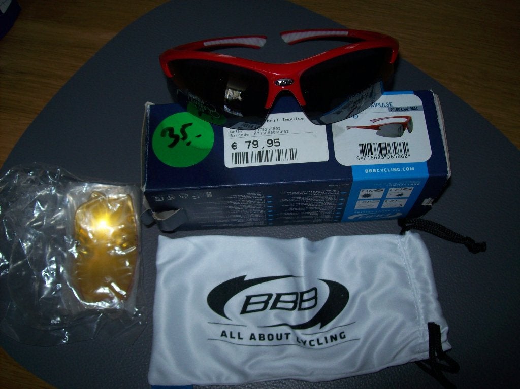 Nieuwe BBB Sportbril BSG-38 IMPULSE, Heren, Nieuw, Ophalen of Verzenden, BBB Cycling