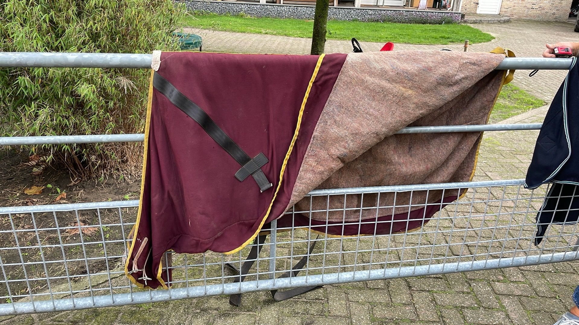 Zweetdeken paard 185cm, Dieren en Toebehoren, Ophalen of Verzenden, Zo goed als nieuw