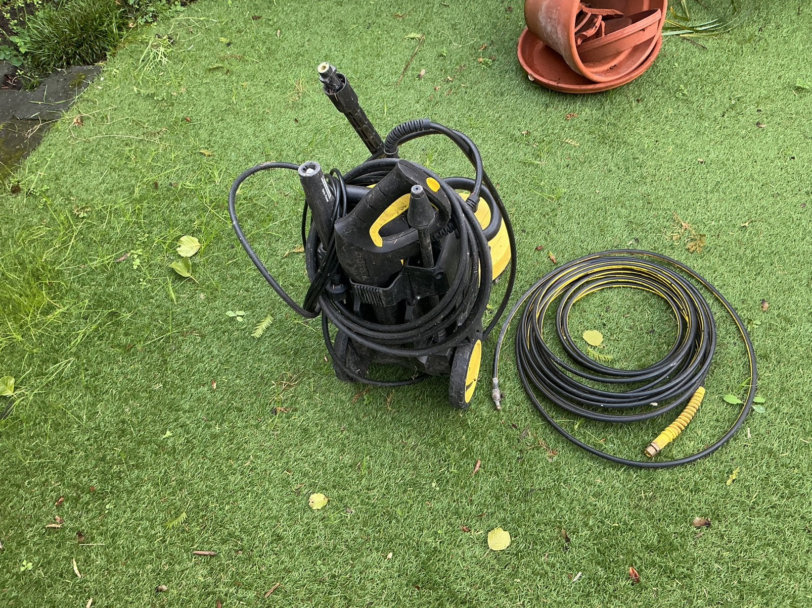 Kärcher K5 met rioolreinigslang, Ophalen, Gebruikt, Elektrisch