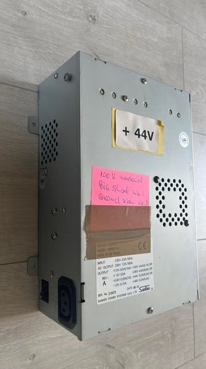 Voeding sanken sps077w 44v gokkasten mk1 mk2 cabinet, Euro, Ophalen of Verzenden, Zo goed als nieuw