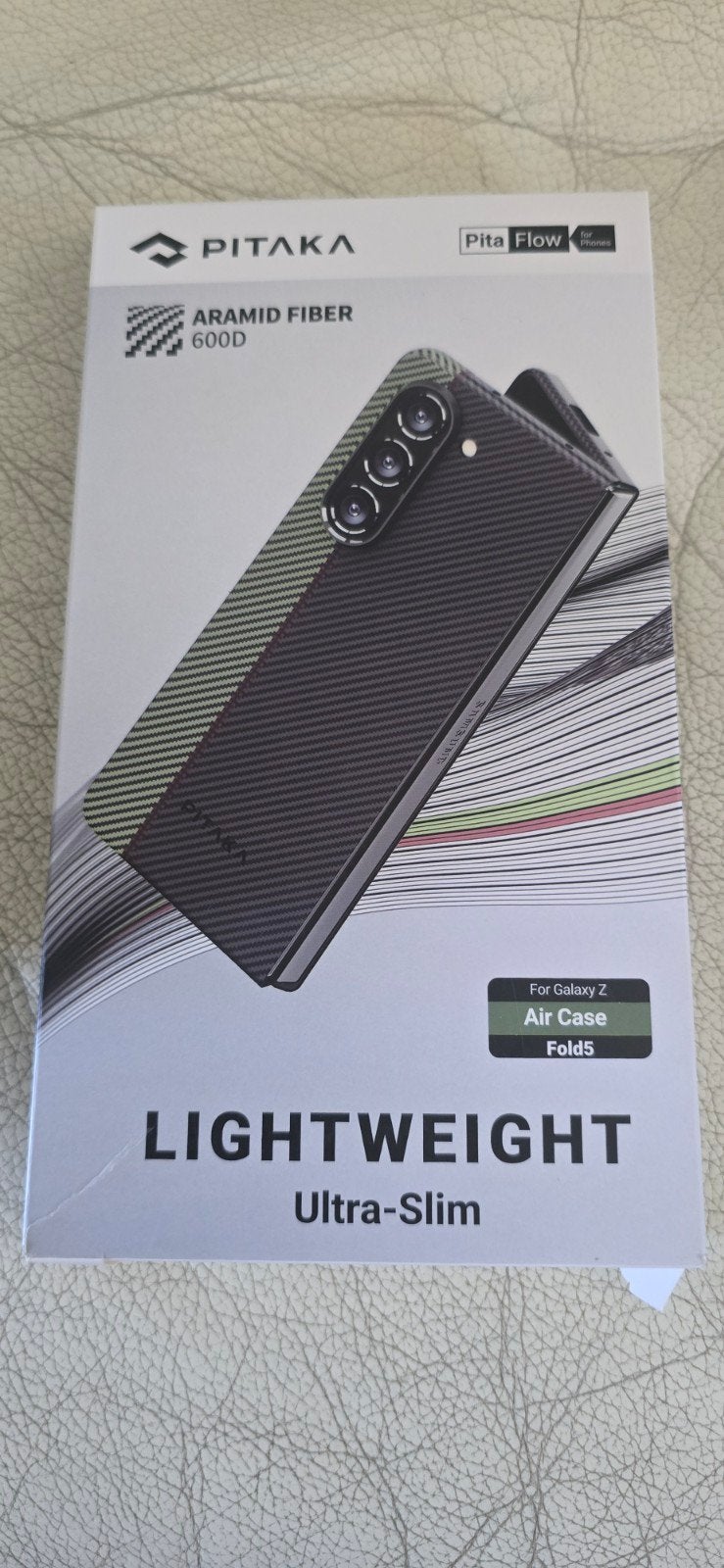 Pitaka Aramid Fiber Case voor Samsung Z Fold 5, Ophalen of Verzenden, Nieuw, Overige modellen, Hoesje of Tasje