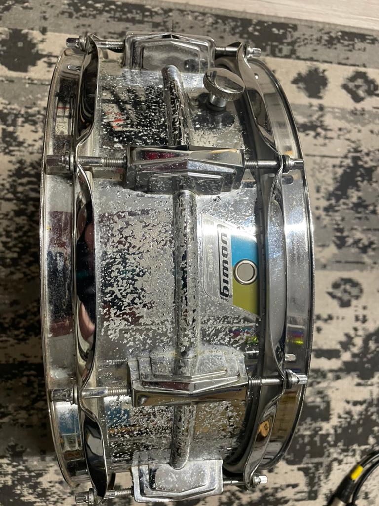 Ludwig suphraphonic 14x5” snaredrum, Ophalen of Verzenden, Zo goed als nieuw, Ludwig