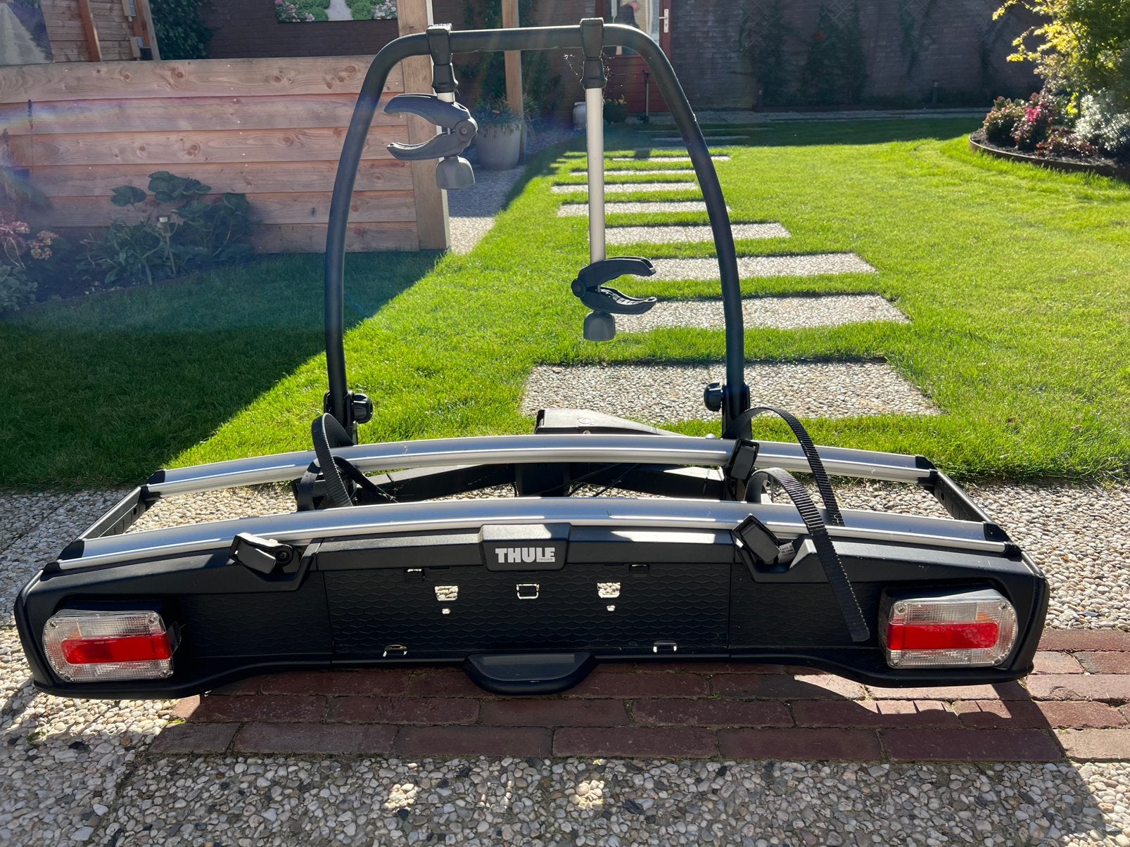 Thule fietsendrager, nooit gebruikt., Ophalen, Nieuw, 2 fietsen, Trekhaakdrager
