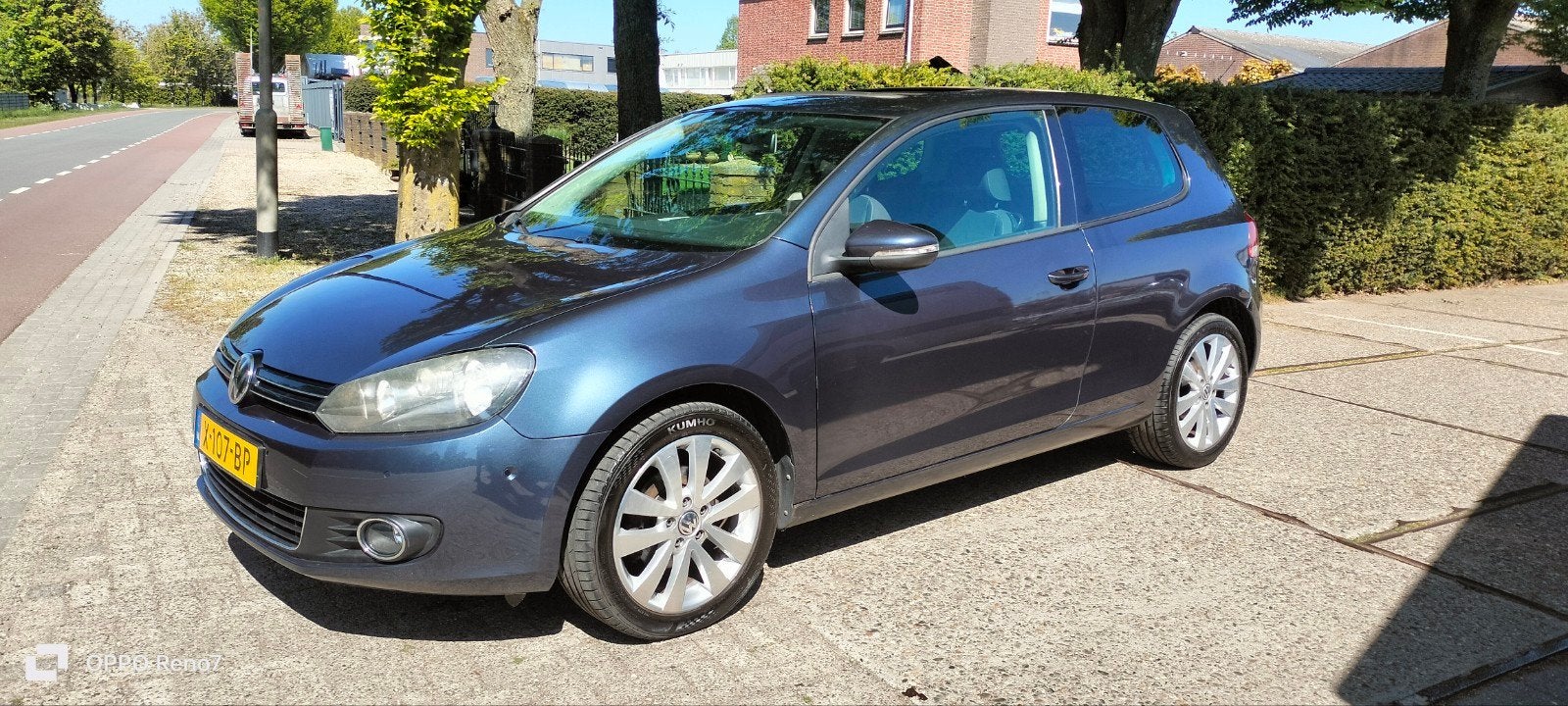 Volkswagen Golf 1.2 TSI  DSG Navi Cruis Control, 1160 kg, 4 cilinders, Blauw, Bedrijf