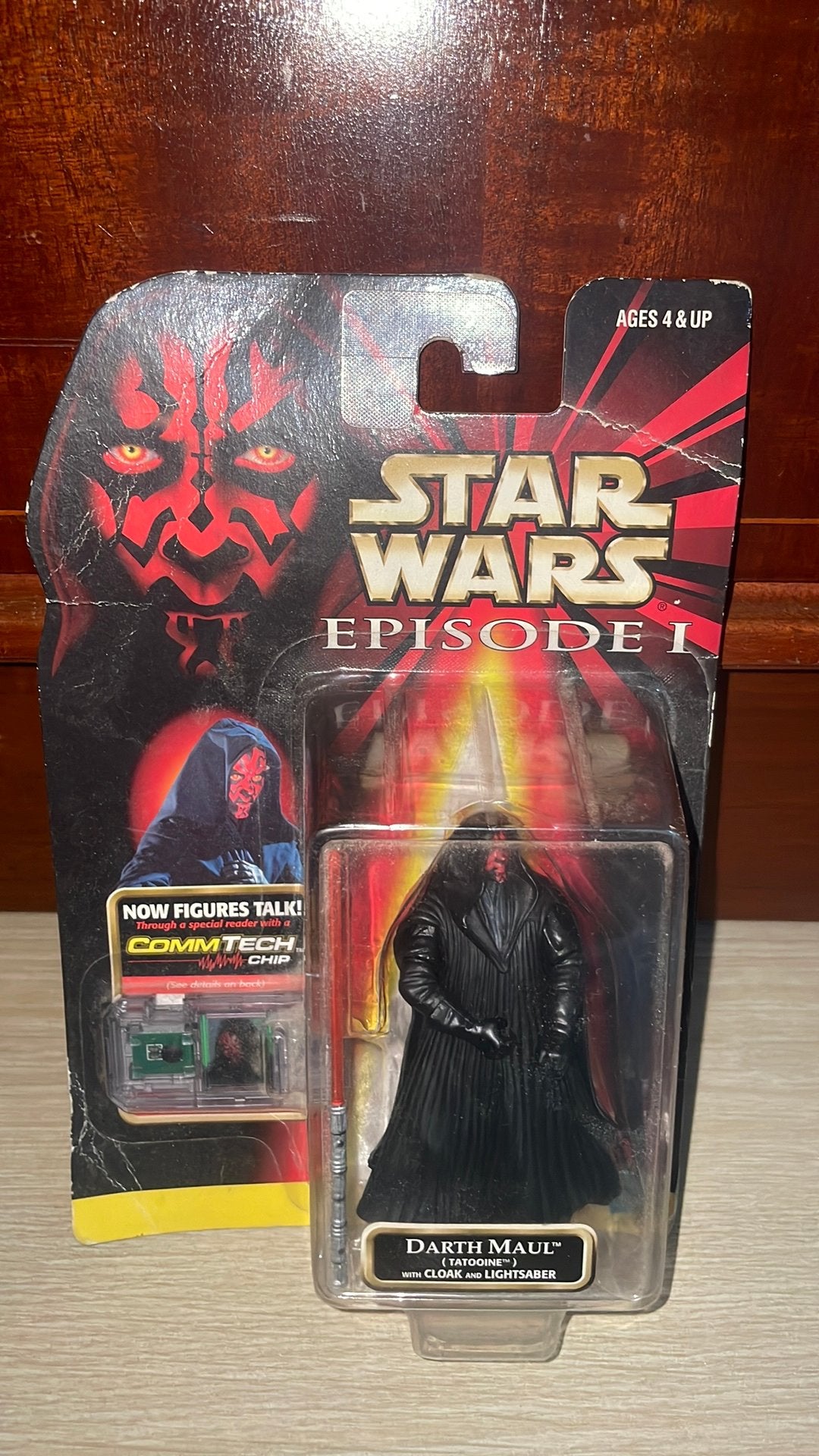 Star wars Darth Maul, Ophalen of Verzenden, Gebruikt, Actiefiguurtje