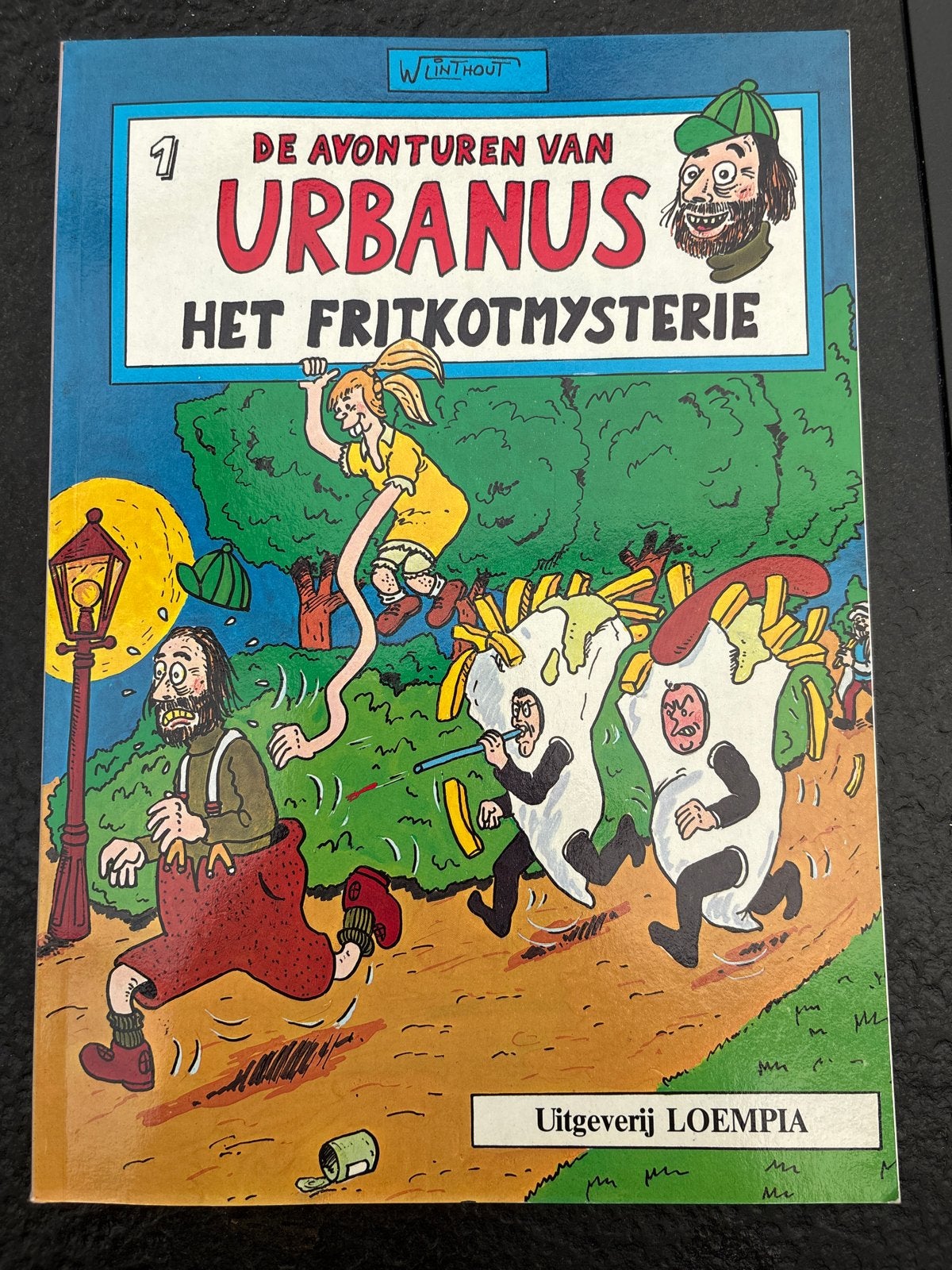 De Avonturen van Urbanus: Het Fritkotmysterie, Eén stripboek, Ophalen of Verzenden, Gelezen