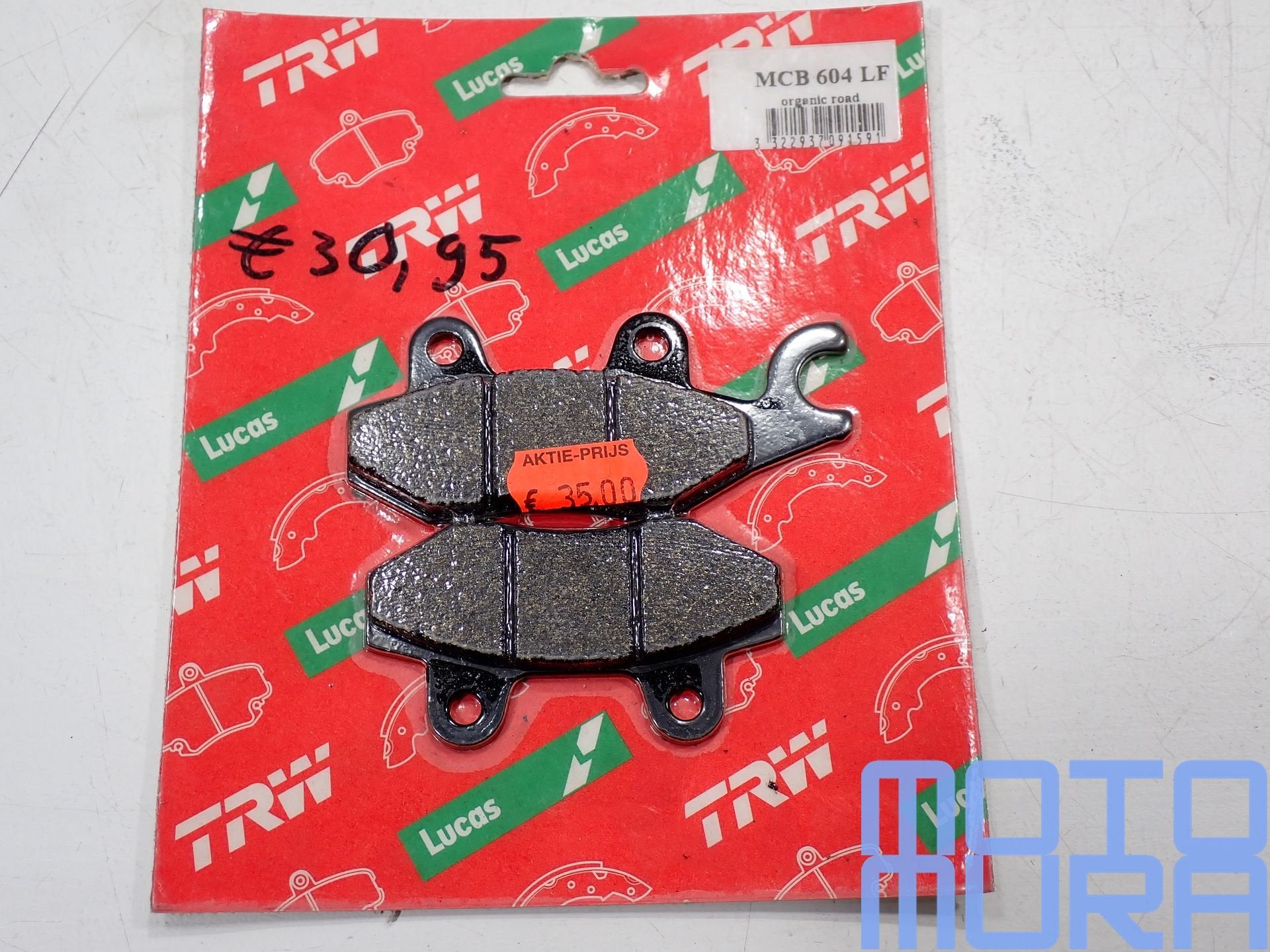 TRW MCB604 remblokken Yamaha XTZ 750 super tenere 1989 - 199, Motoren, -, -, Nieuw, Ophalen of Verzenden